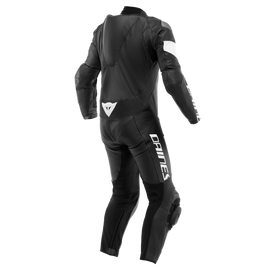 Dainese Tosa 1PC Leather Suit Perforated Black/Fluorescent Red/White Size - 52