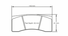 Load image into Gallery viewer, Pagid Racing 1619 RST3 Compound Brake Pads