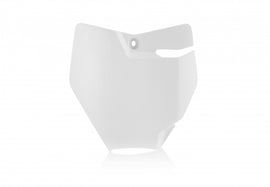 Acerbis 16-23 KTM SX65/ 21-23 GasGas MC65 Front Number Plate - White