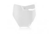 Acerbis 16-23 KTM SX65/ 21-23 GasGas MC65 Front Number Plate - White