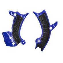 Carregar imagem no visualizador da galeria, Acerbis 23+ Yamaha YZ450F Frame Guards- X-Grip - Blue/Black