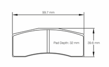 Carregar imagem no visualizador da galeria, Pagid Racing 8060 RST3 Compound Brake Pads