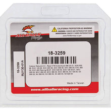 Carregar imagem no visualizador da galeria, All Balls Racing 2000 KTM EXC 125 Caliper Rebuild Kit Rear