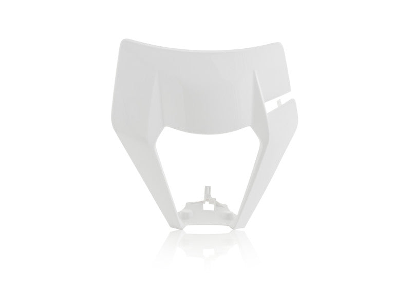 Acerbis 17-19 KTM EXC-F250-500/XC-W150/XC-W 250/300/XC-W250tpi/XC-W300tpi Headlight Mask - White