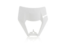 Load image into Gallery viewer, Acerbis 17-19 KTM EXC-F250-500/XC-W150/XC-W 250/300/XC-W250tpi/XC-W300tpi Headlight Mask - White