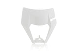 Acerbis 17-19 KTM EXC-F250-500/XC-W150/XC-W 250/300/XC-W250tpi/XC-W300tpi Headlight Mask - White