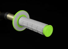 Carregar imagem no visualizador da galeria, Renthal MX Dual Compound Grips Tapered 1/2 Waffle - Grey/ Green