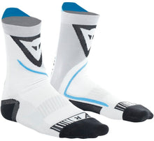 Carregar imagem no visualizador da galeria, Dainese Dry Mid Socks Black/Blue Size - 36/38