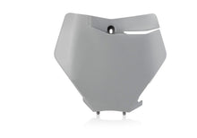 Load image into Gallery viewer, Acerbis 19-22 KTM 125-450 XC/ SX/ SX-F/ XC-F/ XC-tpi Front Number Plate - Gray