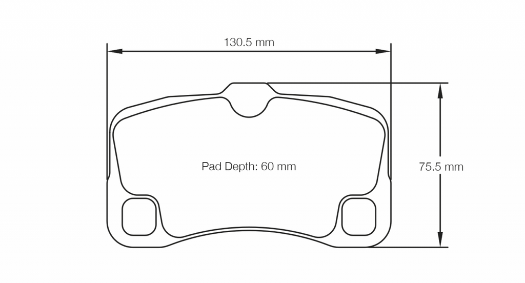Pagid Racing 8006 RSC3 Compound Brake Pads