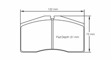 Load image into Gallery viewer, Pagid Racing 1842 RS14 Compound Brake Pads