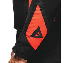 Carregar imagem no visualizador da galeria, Dainese Energyca Air Tex Jacket Black/Fluorescent-Red Size - 50