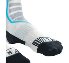 Carregar imagem no visualizador da galeria, Dainese Dry Long Socks Black/Blue Size - 36/38