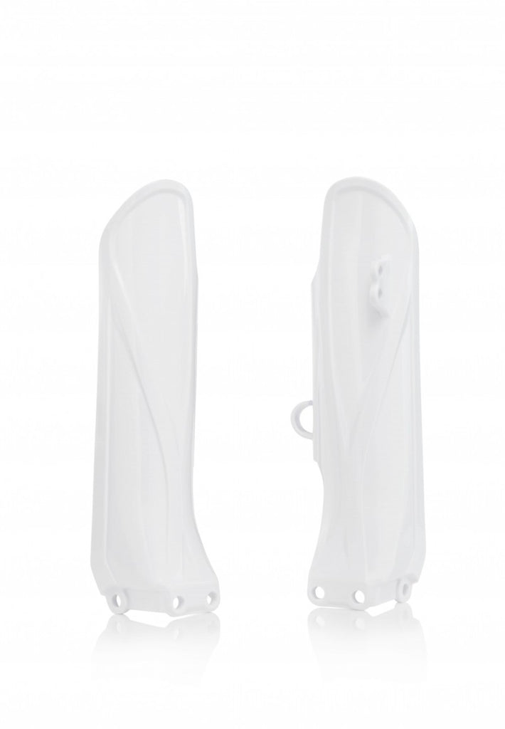 Acerbis 19-24 Yamaha YZ85 Lower Fork Cover Set - White