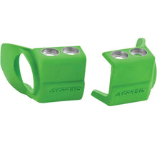 Load image into Gallery viewer, Acerbis 09+ Hon 250-450 CRF-R/X/RX/CRF450R-S/Kaw KX250F/450F/Beta Fork Shoe Protectors - Green