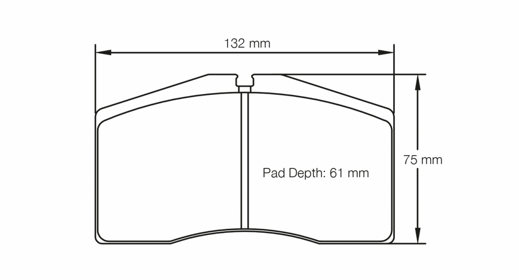 Pagid Racing 1842 RSL1 Compound Brake Pads