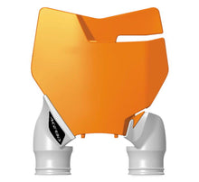 Load image into Gallery viewer, Acerbis 16-18 KTM SX125/150/SX-F/XC-F/ 17-18 SX250/XC Raptor Front Number Plate - Orange/White