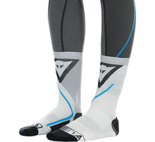 Carregar imagem no visualizador da galeria, Dainese Dry Mid Socks Black/Blue Size - 36/38
