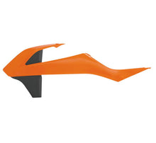 Load image into Gallery viewer, Acerbis 18-24 KTM SX85/ 21-24 GasGas MC85 Radiator Shroud - 16 Orange/ Black