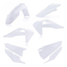 Load image into Gallery viewer, Acerbis 19-22 Husqvarna 125-450 TC/ FX/ FC/2019 TX300/ 20-22 TX300i Plastic Kit - 20 White