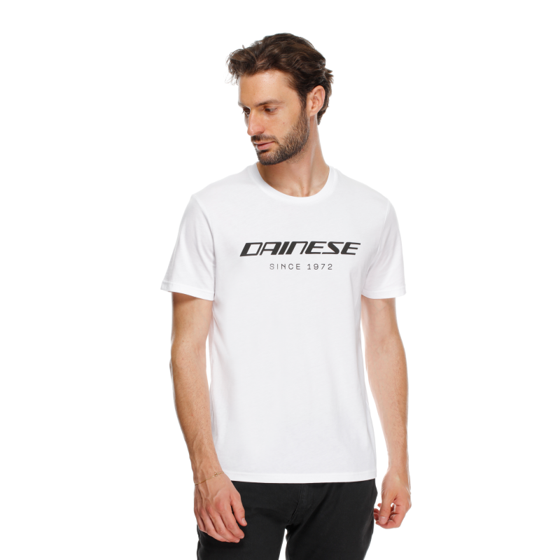 Dainese Essence Wordmark T-Shirt White - 3XL