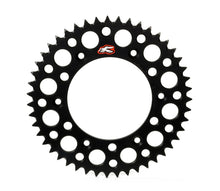 Carregar imagem no visualizador da galeria, Renthal KTM/Husqvarna/GasGas Rear Grooved Sprocket - Black 520-54P Teeth