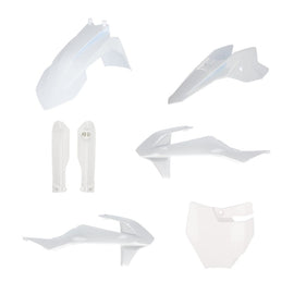 Acerbis 21-23 GasGas MC50/ MC-E5/ 16-23 KTM SX50/SX-E5/ SX-E3 Full Plastic Kit - White
