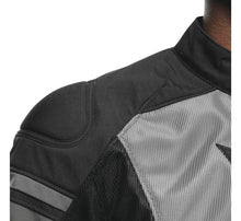 Load image into Gallery viewer, Dainese Air Fast Tex Jacket Black/Gray/Gray Size - 48