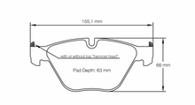 Carregar imagem no visualizador da galeria, Pagid Racing 8053 RST3 Compound Brake Pads