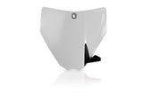 Acerbis 14-16 Husqvarna FC250-450/ TC125/ TC250 Front Number Plate - White