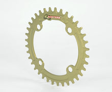 Load image into Gallery viewer, Renthal 1XR Chainring 96 mm. BCD 36T - Hard Anodized Aluminum Gold