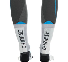 Carregar imagem no visualizador da galeria, Dainese Dry Mid Socks Black/Blue Size - 36/38