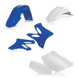 Acerbis 06-14 Yamaha YZ125/250 Plastic Kit - White/Blue Original 14