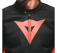 Carregar imagem no visualizador da galeria, Dainese Energyca Air Tex Jacket Black/Fluorescent-Red Size - 50