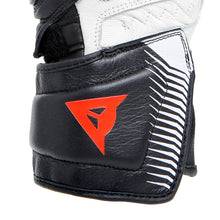 Carregar imagem no visualizador da galeria, Dainese Carbon 4 Long Lady Leather Gloves - Black/White/Red - Small