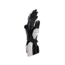 Carregar imagem no visualizador da galeria, Dainese Fiero Metal Gloves Black/White/Red-Fluorescent - 2XL