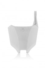 Load image into Gallery viewer, Acerbis 21-24 Honda CRF250R/250RX/ CRF450R/RX/ CRF450R-S Front Number Plate - White