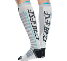 Carregar imagem no visualizador da galeria, Dainese Dry Long Socks Black/Blue Size - 36/38