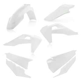 Acerbis 19-22 Husqvarna 125-450 TC/ FX/ FC/2019 TX300/ 20-22 TX300i Plastic Kit - White