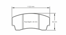 Load image into Gallery viewer, Pagid Racing 2127 RST4 Compound Brake Pads