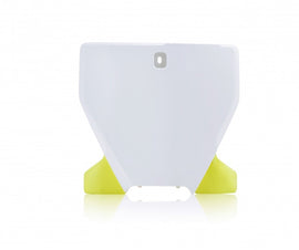 Acerbis 19-22 Husq TC125/250/FX350/450/FC250/350/450/TX300/ TX300i Front Number Plate - 20 Wh/Yel