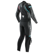 Carregar imagem no visualizador da galeria, Dainese Vigorosa 2PC Leather Suit Black/Anthracite/White Size - 54