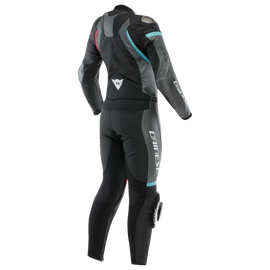 Dainese Vigorosa 2PC Leather Suit Black/Anthracite/White Size - 48