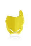 Acerbis 18-24 Suzuki RMZ250/ RMZ450 Front Number Plate - 02 RM Yellow