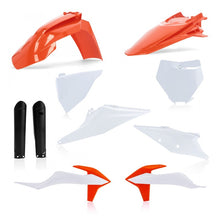 Load image into Gallery viewer, Acerbis 19-22 KTM 125-450 SX/ SX-F/ XC-F/ XC/ XC-tpi Full Plastic Kit - Orange/White Original 21