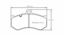 Load image into Gallery viewer, Pagid Racing 8043 RSL29 Compound Brake Pads