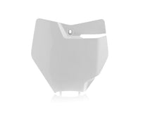 Load image into Gallery viewer, Acerbis 16-18 KTM SX125/150/ SX-F250/350/450/ XC-F250/350/450/ SX250/XC Front Number Plate - White