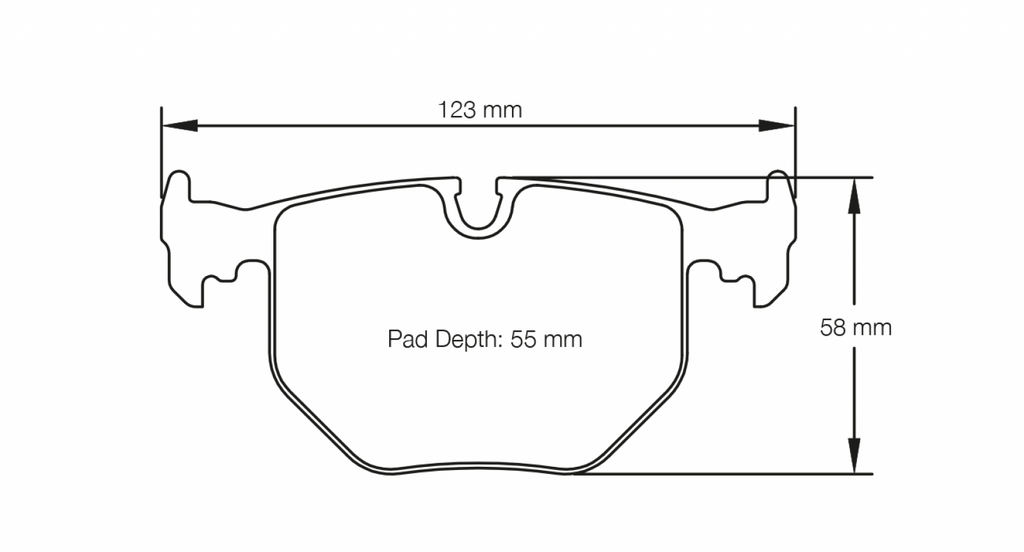 Pagid Racing 2685 RSL1 Compound Brake Pads