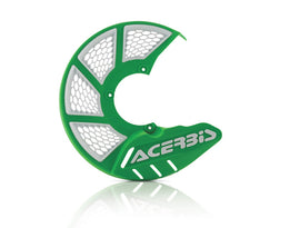 Acerbis X-Brake Vented Disc Cover - Green/White