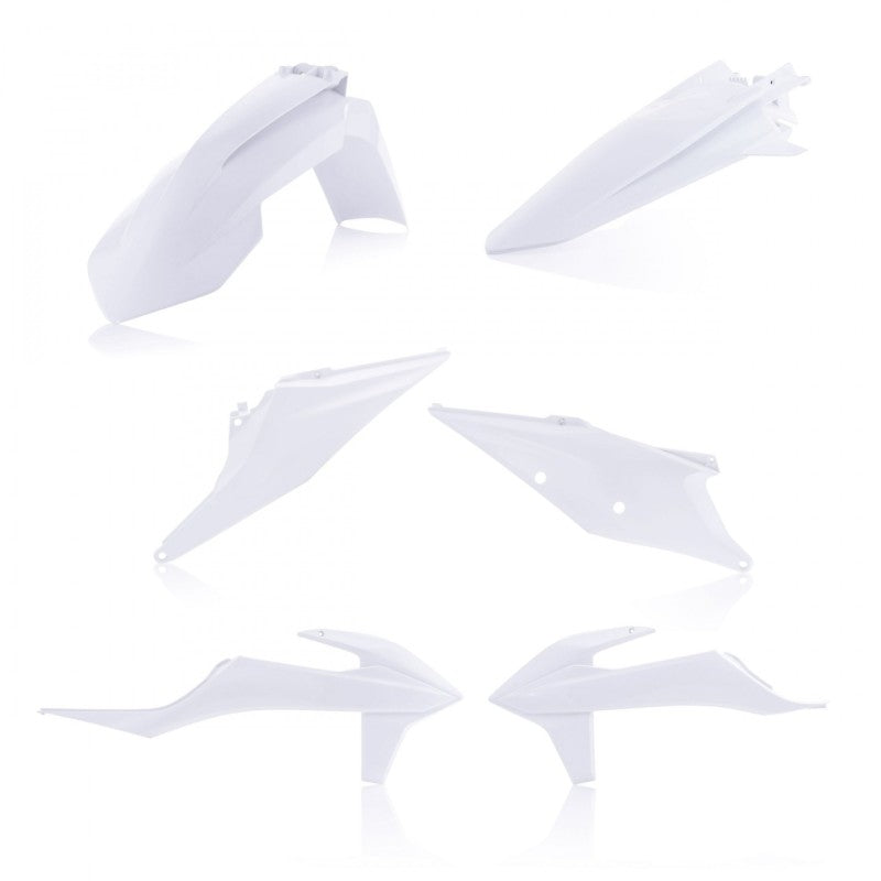 Acerbis 19-22 KTM 125-450 SX/ SX-F/ XC-F/ XC/ XC-tpi Plastic Kit - 20 White